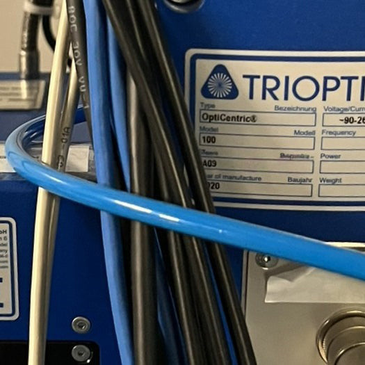 Trioptics OptiCentric 100 Measurement Machine