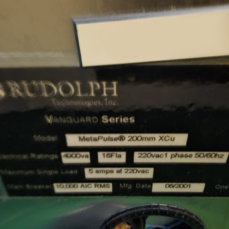 ONTO / Rudolph MetaPulse 200 Film Thickness Measurement System