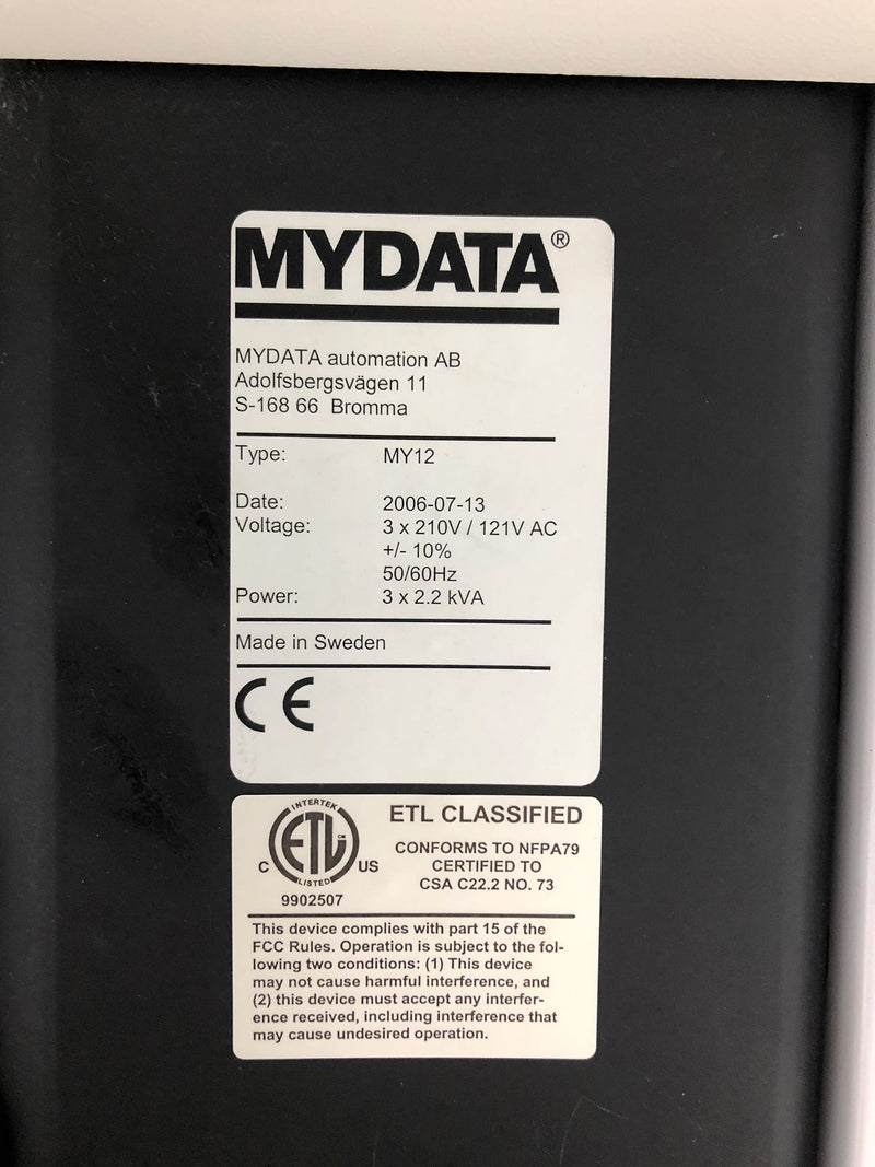 MyData M 12 Pick and Place