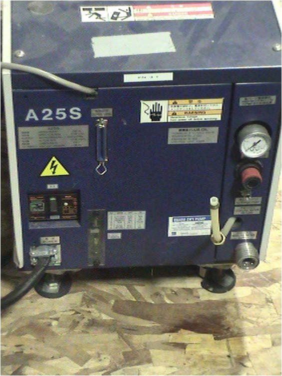 Ebara A 25 S Dry Pump