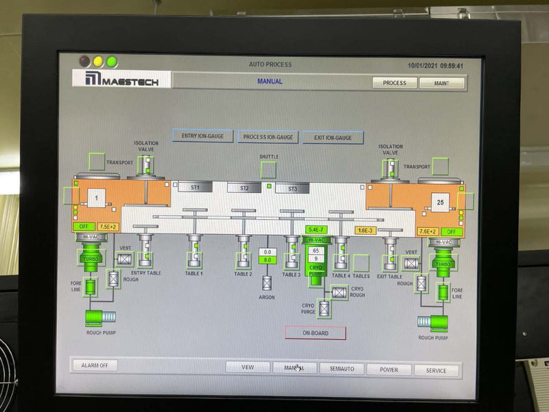 Varian XM 90 Sputtering System
