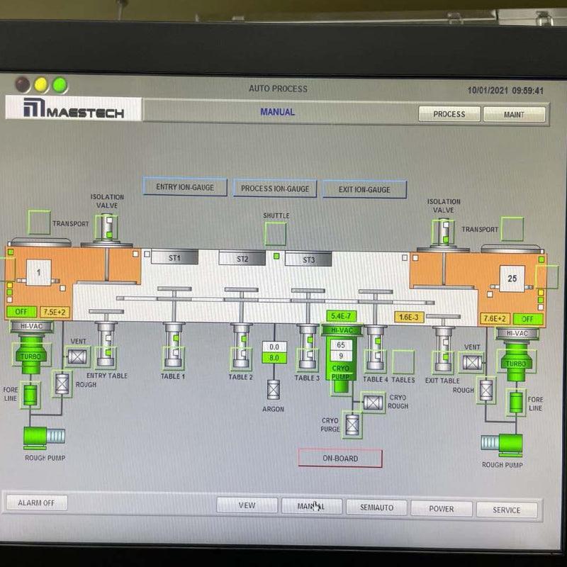 Varian XM 90 Sputtering System