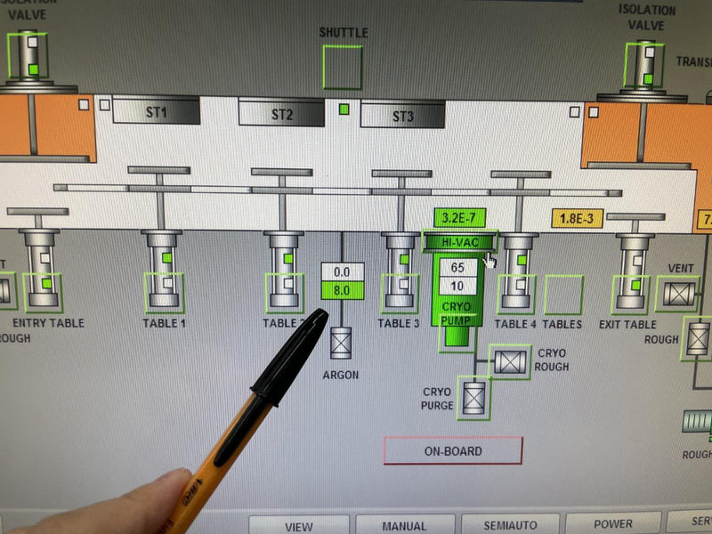 Varian XM 90 Sputtering System