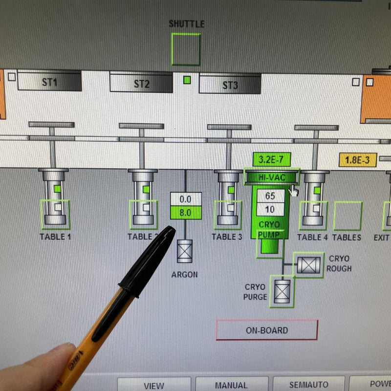Varian XM 90 Sputtering System