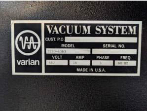 Novellus / Varian 3290 PVD Sputter (Physical Vapor Deposition)