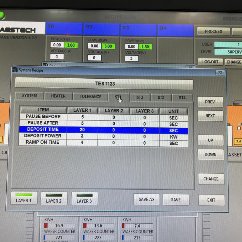 Varian XM 90 Sputtering System
