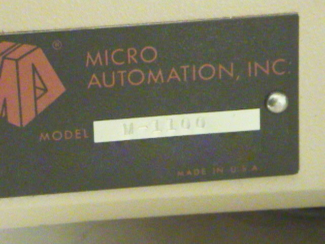Micro Automation M 1100 Dicing Saw