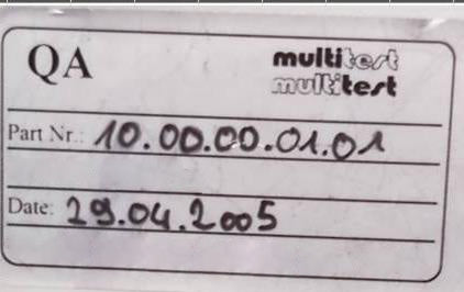 Multitest MT 9510 Handler