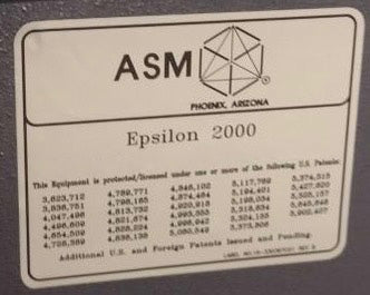 ASM E 2000 RP Reactor