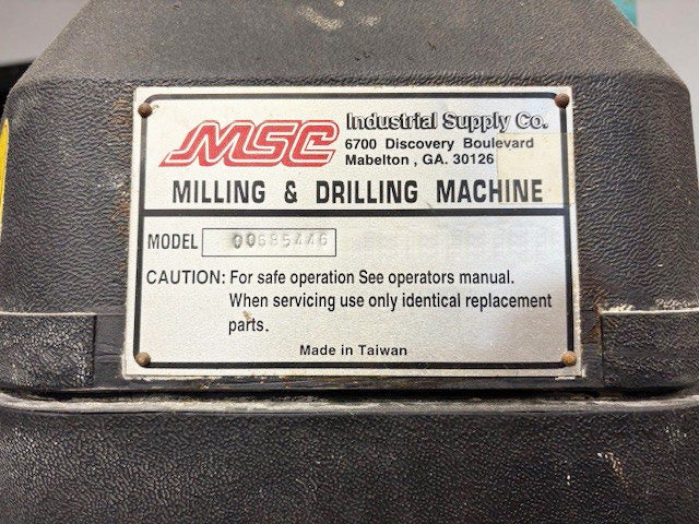 MSC 00685446 Milling / Drilling Machine