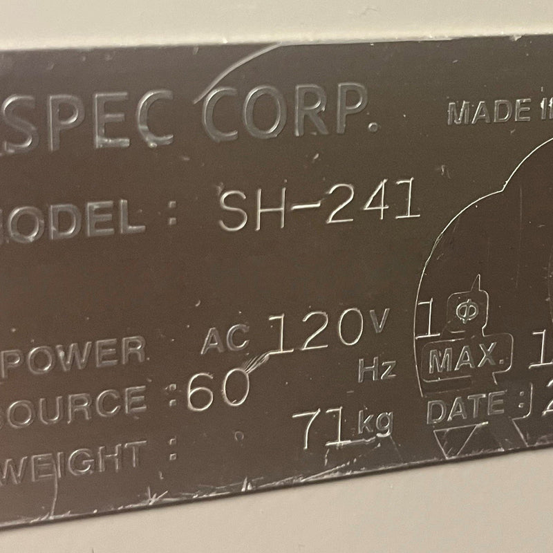 ESPEC SH 241 Environmental Chamber
