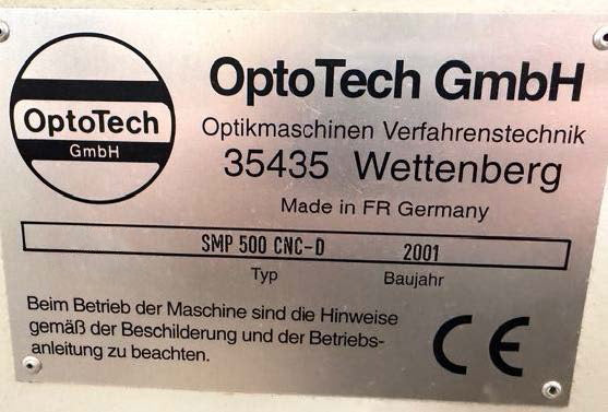OptoTech SMP 500 CNC-D Grinder