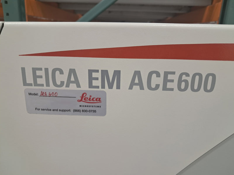 KLA / Leica ACE 600 High Vacuum Coater