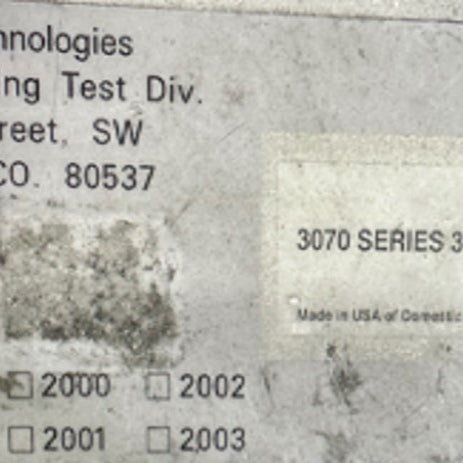 Keysight / Agilent 3070 Series 3 ICT (In Circuit Tester)