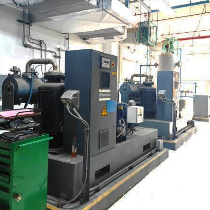 Atlas Copco High Pressure Air Compressor System