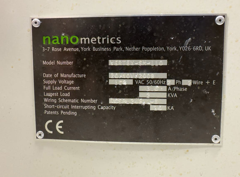 ONTO / Nanometrics Vertex PL Mapper