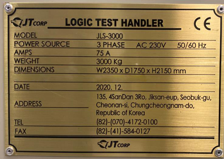 JT JLS 3000 Handler