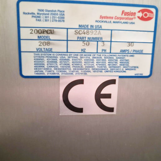 Axcelis / Fusion 200 PCU