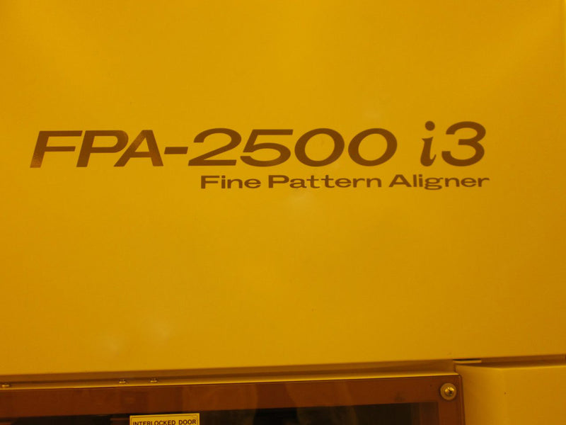 Canon FPA 2500 i 3 i-Line Stepper