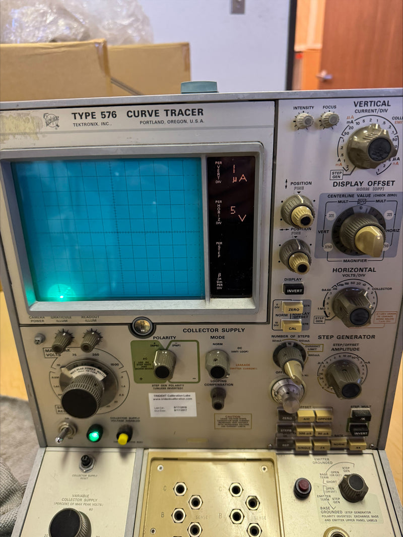Tektronix TYPE 576 Curve Tester