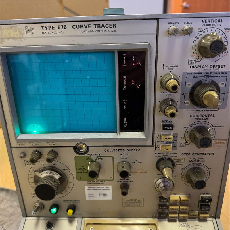 Tektronix TYPE 576 Curve Tester