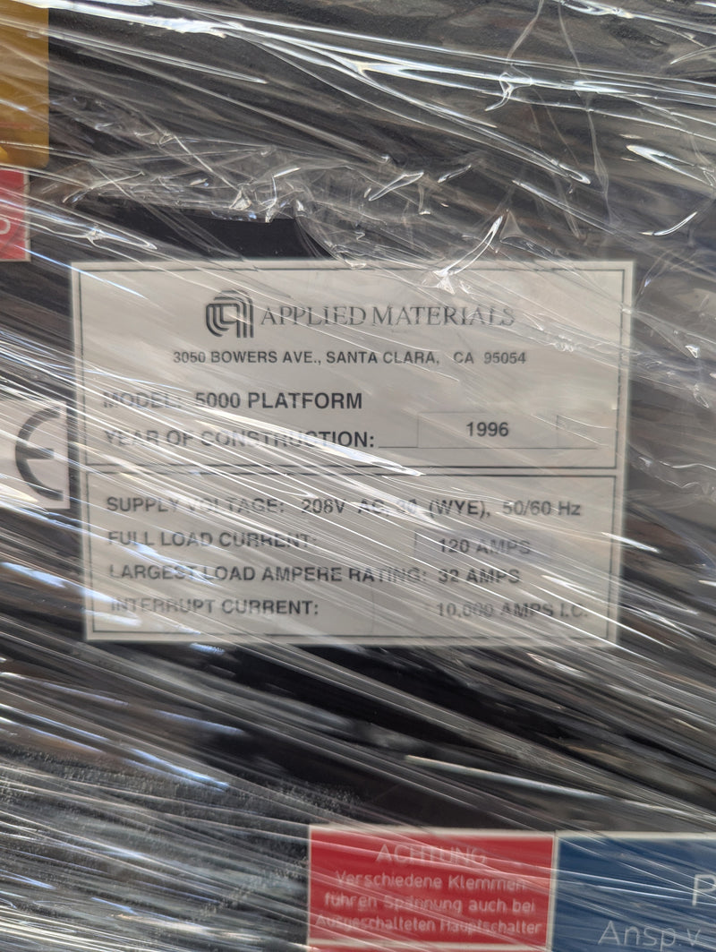 Applied Materials P 5000 CVD-PVD (Chemical Vapor Deposition - Physical Vapor Deposition)