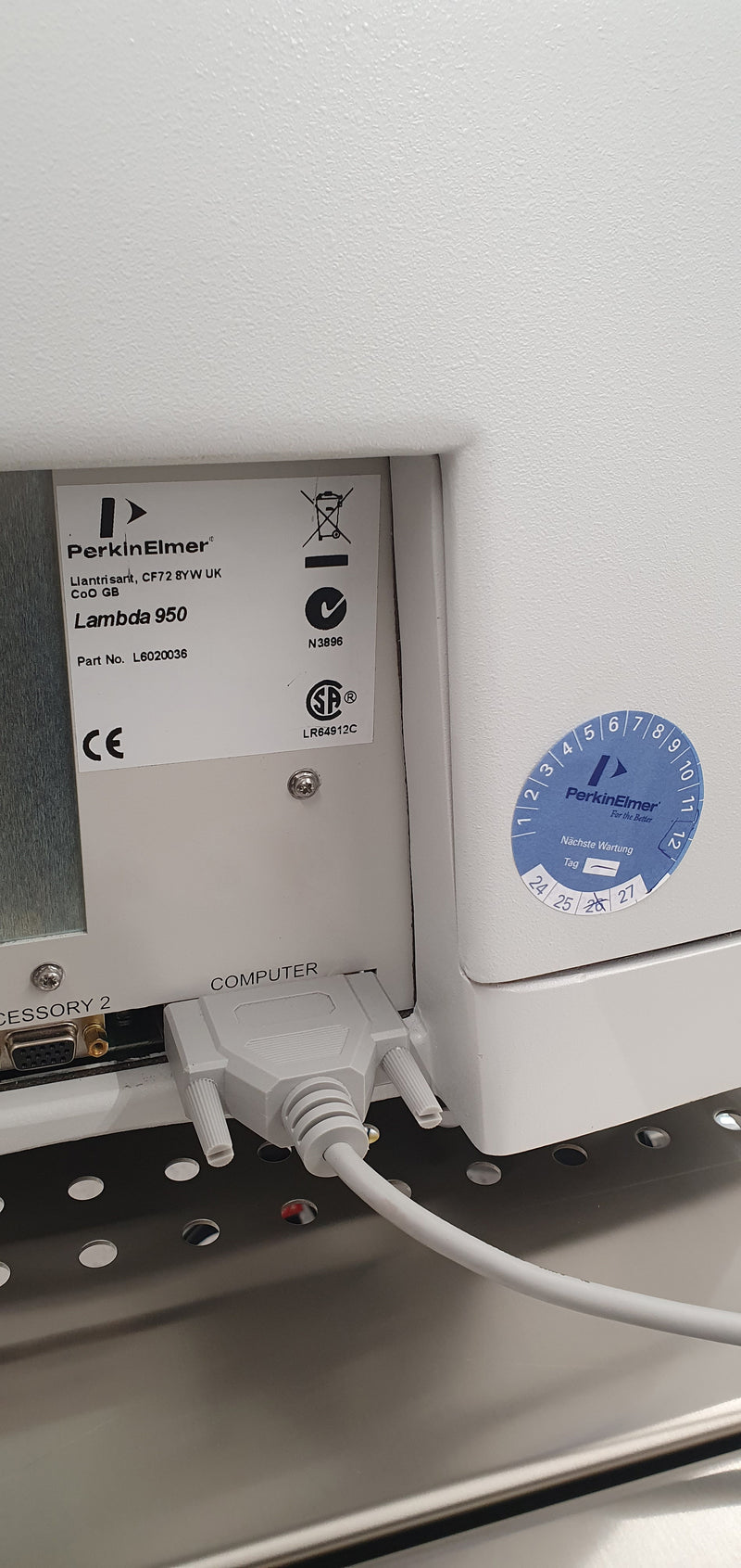 Perkin Elmer Lambda 950 Spectrophotometer