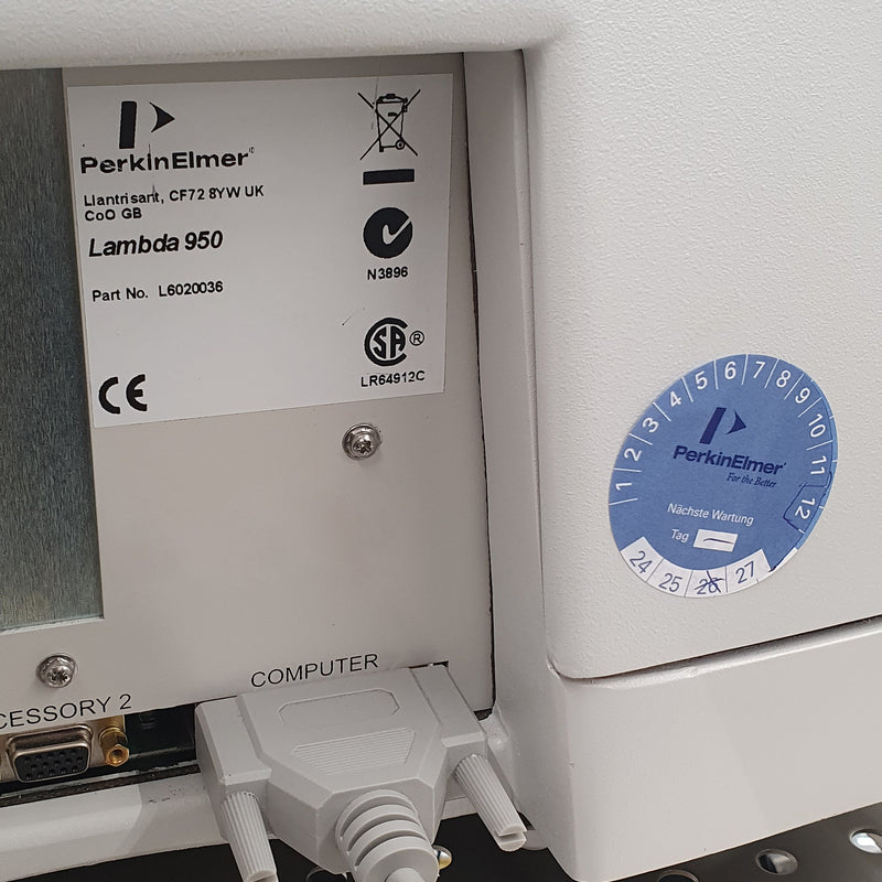 Perkin Elmer Lambda 950 Spectrophotometer