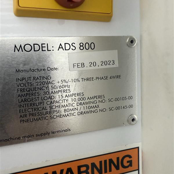 Veeco ADS 800 Dicing System