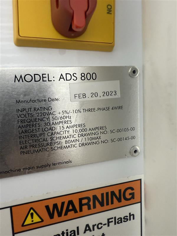 Veeco ADS 800 Dicing System