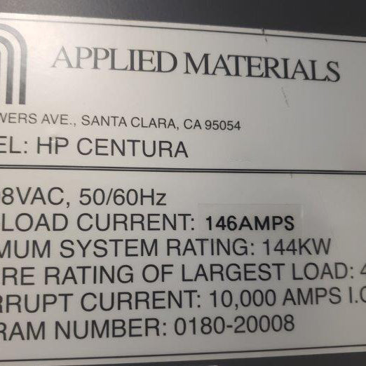 Applied Materials Centura HP PVD (Physical Vapor Deposition)