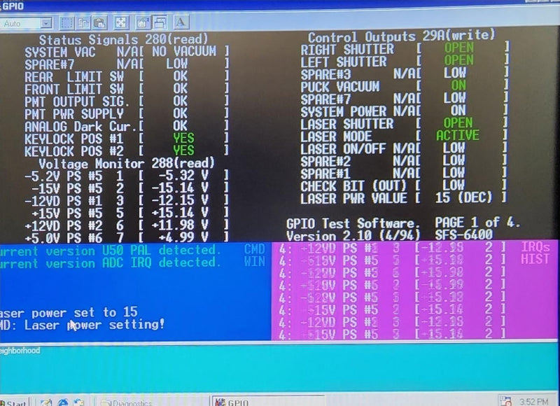 KLA SFS 6420 Wafer Inspection