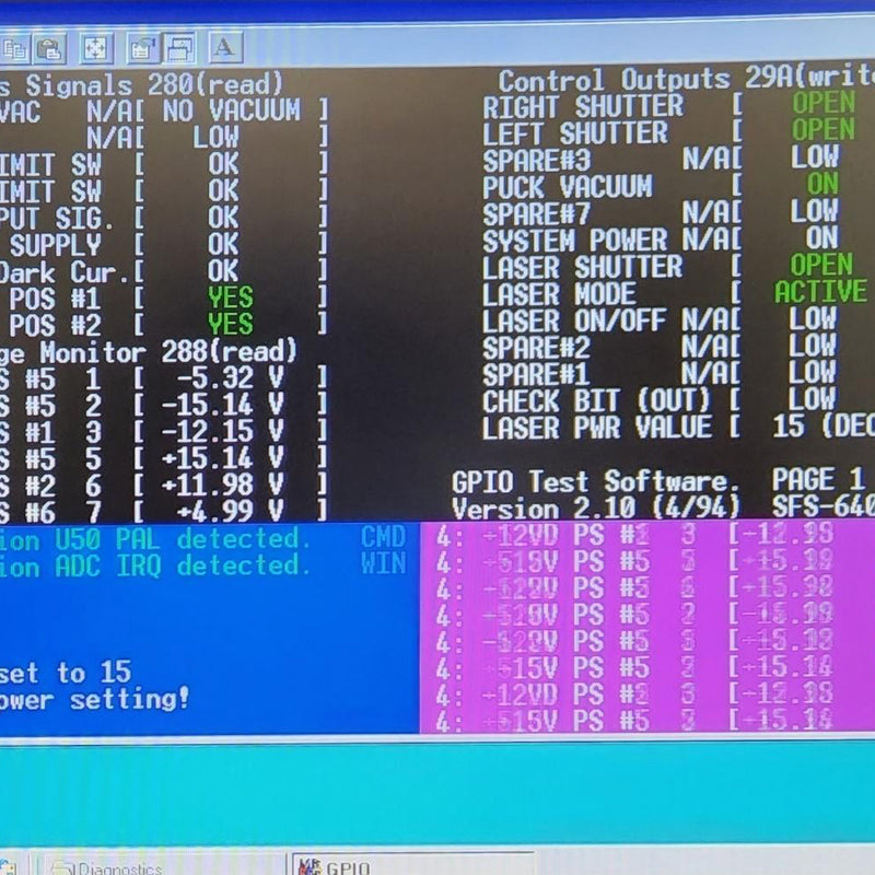 KLA SFS 6420 Wafer Inspection