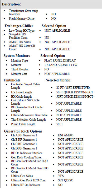 Applied Materials Centura Ultima+ HDP CVD (Chemical Vapor Deposition)