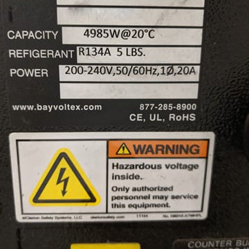 Bay Voltex MC 150 E 1 P 2 Chiller