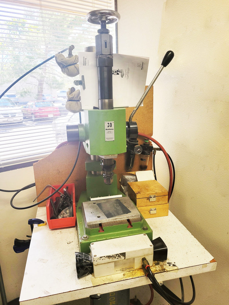 Matthews MB 35 Pneumatic Stamper