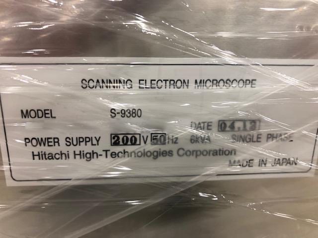Hitachi S 9380 II CD-SEM (Critical Dimension Scanning Electron Microscope)