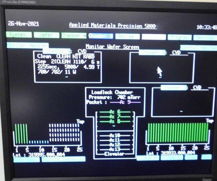Applied Materials P 5000 PECVD (Plasma-Enhanced Chemical Vapor Deposition)