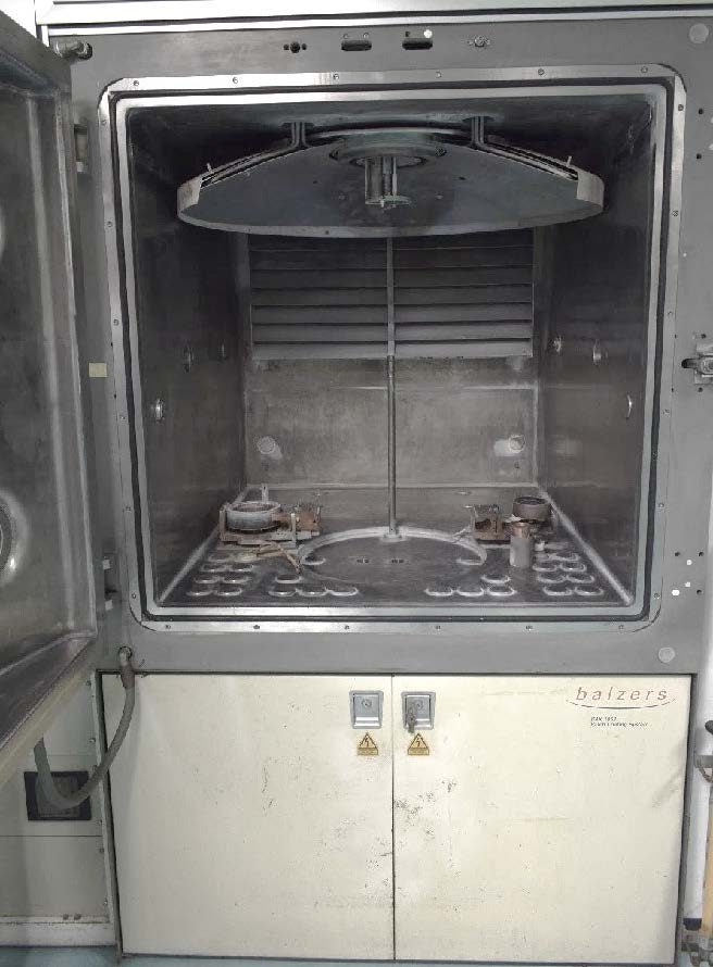Oerlikon Balzers BAK 1052 Evaporation System for Vacuum Coating