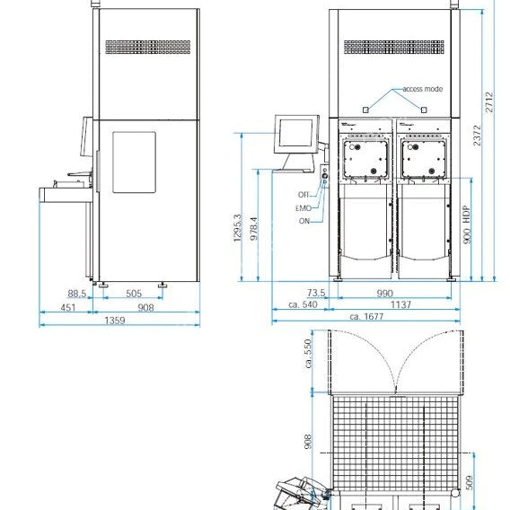 Brooks MTX 2000 Wafer Sorter