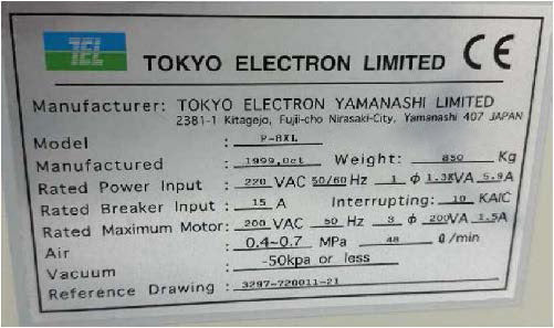 Tel P 8 XL Automatic Wafer Prober