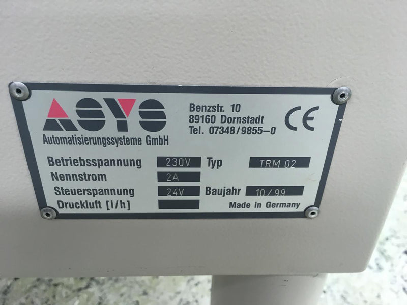 ASYS TRM 02 Conveyor