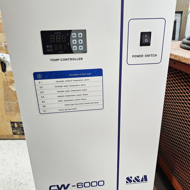 S&A CW 6000 AN Industrial Chiller