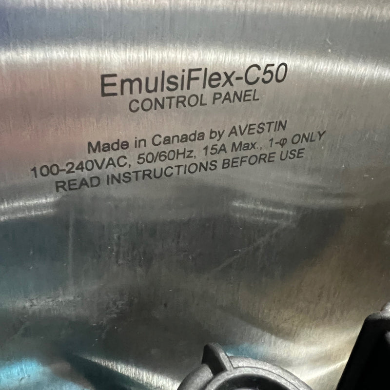 Avestin Emulsiflex C 50 Homogenizer