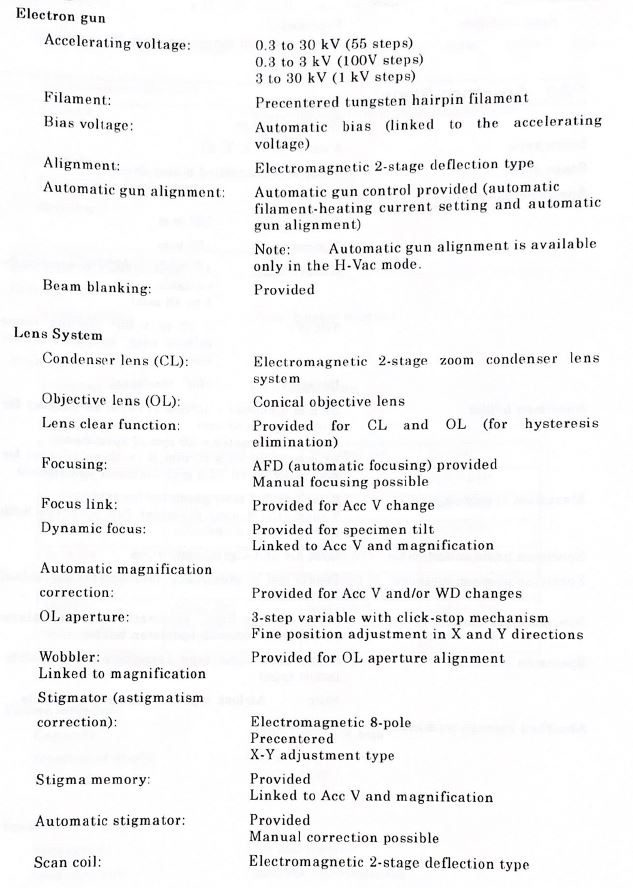 Jeol JSM 5900 LV SEM (Scanning Electron Microscope)