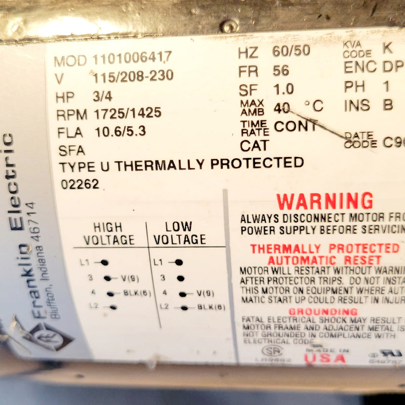 Pfeiffer / Alcatel 2021 CP Pascal Dual Stage Rotary Vacuum Pump