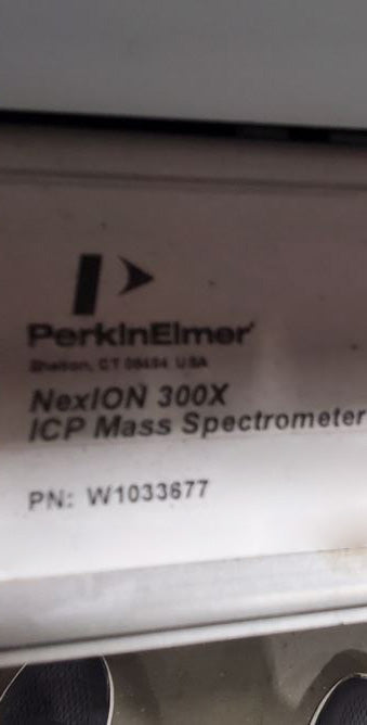 Perkin Elmer NexION 300 X ICP-MS (Inductively Coupled Plasma - Mass Spectrometer)