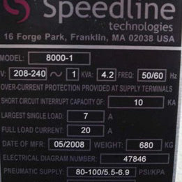 Speedline Camalot FX-D Dispenser