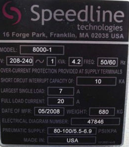Speedline Camalot FX-D Dispenser