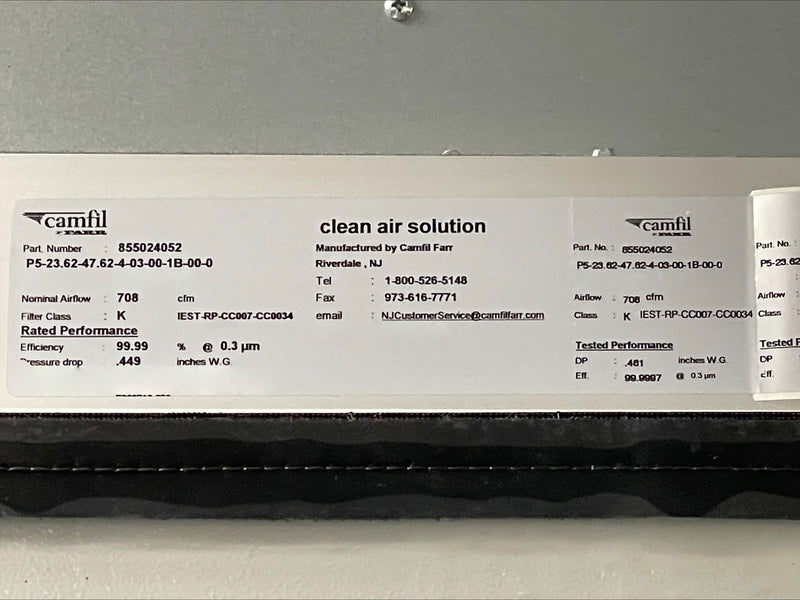 Clean Air Products CAP 577 F Vertical Flow Portable Cleanroom